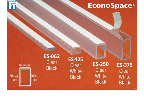 EconoSpace ES 375 9,5 mm välilista, 1,52 m