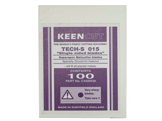 Keencut Tech SE -terät paksummalle levylle 0,015", 100 kpl