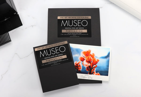 Museo® Portfolio Rag 300g A2 25 kpl