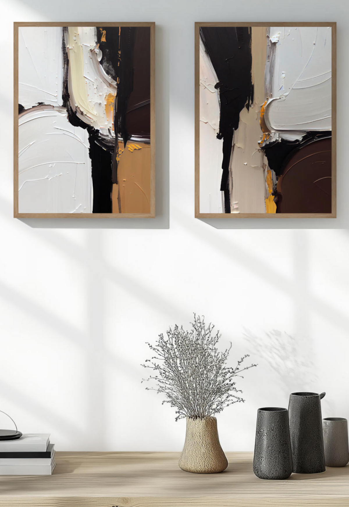 Nielsen Alpha valmiskehys, Natural Wood 30 x 40cm