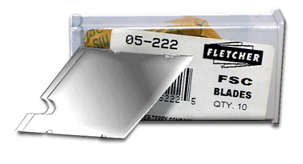 FSC-leikkuuterät 10 kpl, putki