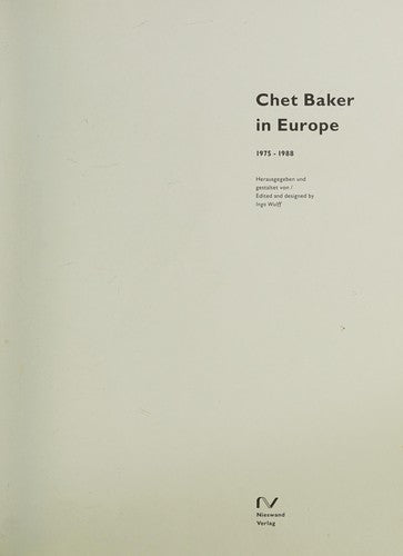 Chet Baker in Europe: 1975-1988